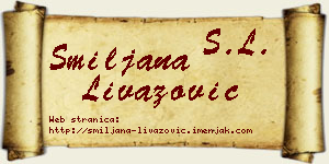 Smiljana Livazović vizit kartica